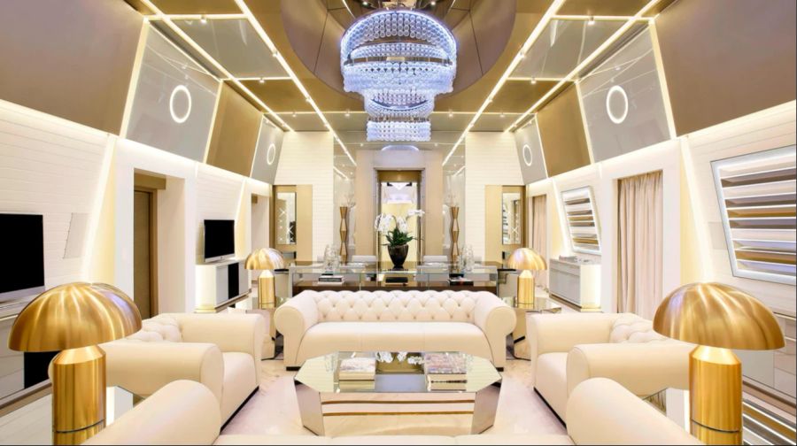 Die Katara Royal Suite im Excelsior Hotel Gallia in Mailand bietet den Gästen Luxus pur.