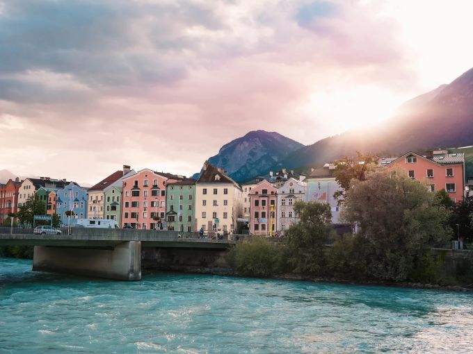 Schön und beschaulich: Innsbruck in Tirol. Österreich, Innsbruck, Tirol