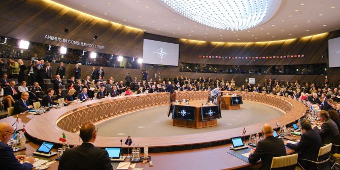 Nato Verteidigungsminister Plenum Brüssel