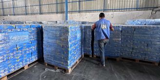Hilfsgüter - Neues System für Verteilung in Gaza geplant