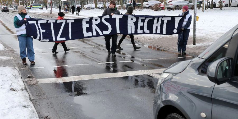 Mitglieder der «Letzten Generation»