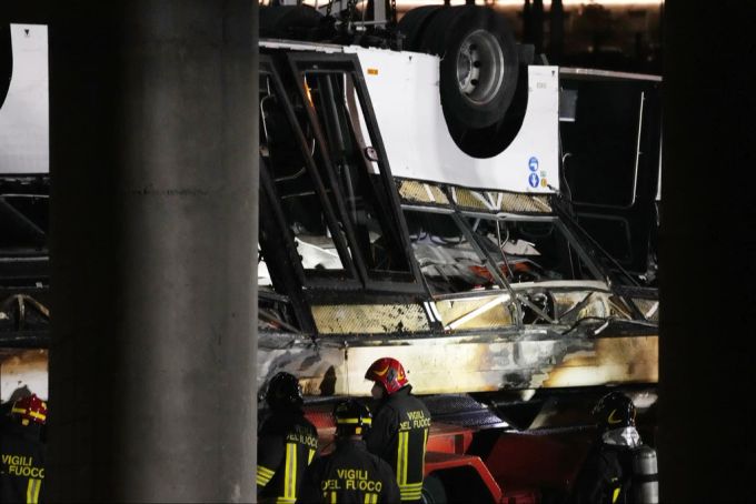 bus-unglück in venedig
