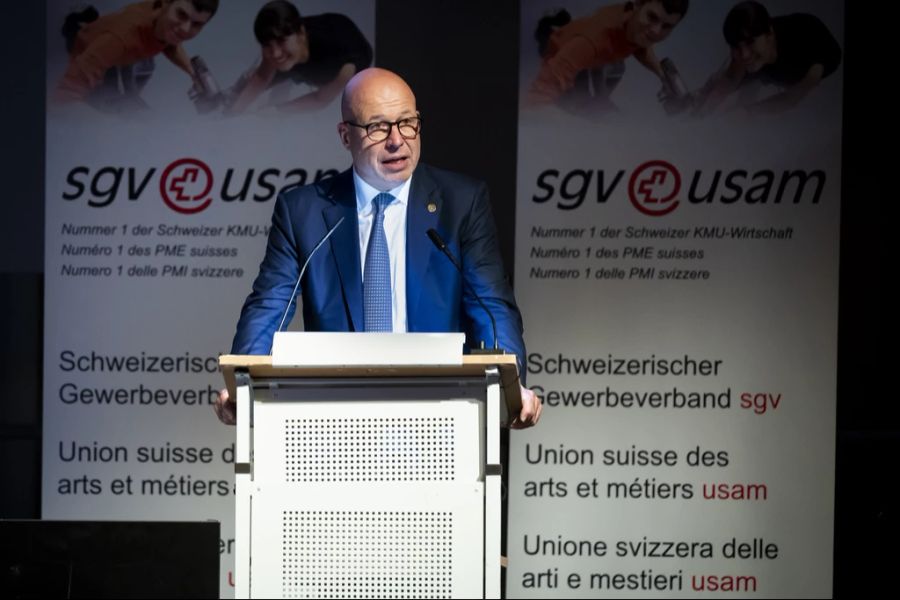 SGV Präsident Fabio Regazzi