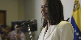 Eskalation - Venezuelas Opposition beklagt Angriff auf Wahlkampfbüro