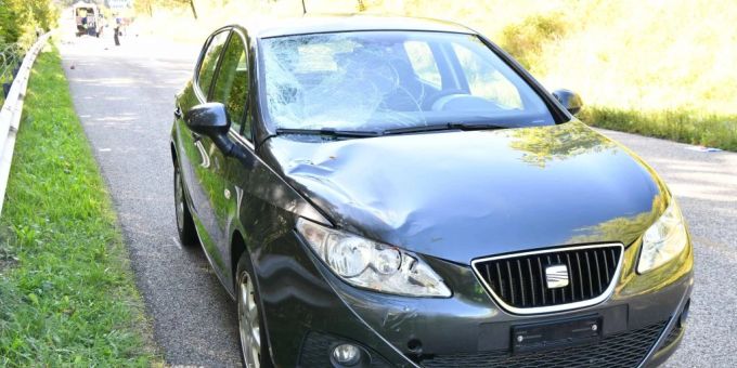 Der Fahrer dieses Seats verursachte im September vergangenen Jahres einen tödlichen Unfall, weil er am Handy war. Auto