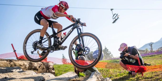 Alessandra Keller verpasste knapp beim Weltcup in Snowshoe das Podest. Alessandra Keller