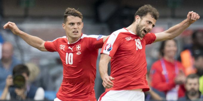 Granit Xhaka und Admir Mehmedi standen für die Schweizer Nati in 70 Spielen gemeinsam auf dem Platz. Granit Xhaka