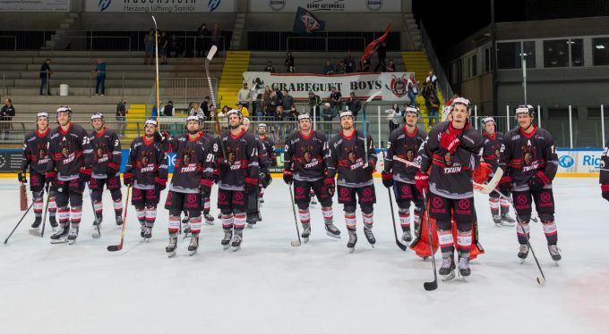 Der EHC Thun zieht in die nächste Runde ein. EHC Thun