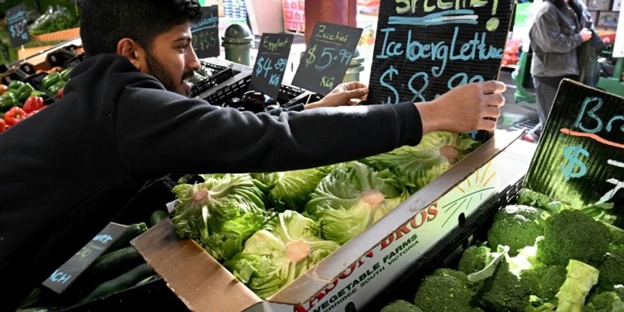 Gemüsestand in Australien