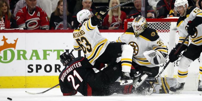 In der NHL sind in der Nacht auf Dienstag die Playoffs gestartet. NHL Nino Niederreiter