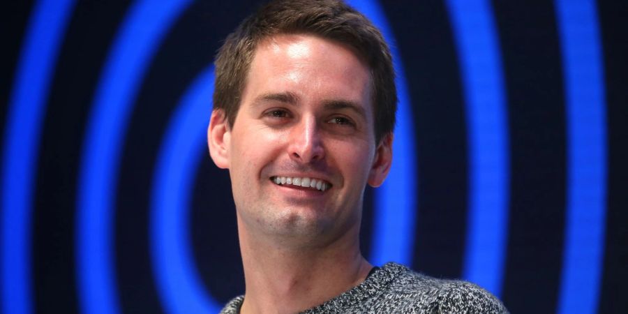 Evan Spiegel, Gründer und CEO von Snap, bei einer Podiumsdiskussion in München.