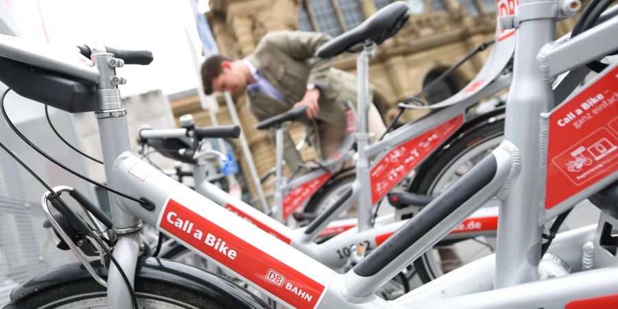Die Deutsche DB hat die Tarife bei seinem Leihraddienst «Call a Bike» für Neukunden erhöht.