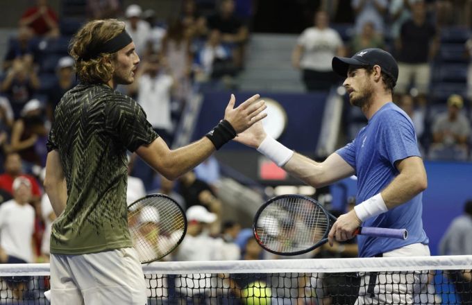 Im Viertelfinal trifft Stefanos Tsitsipas mit Andy Murray auf einen anderen Turnier-Favoriten. Tsitsipas Murray