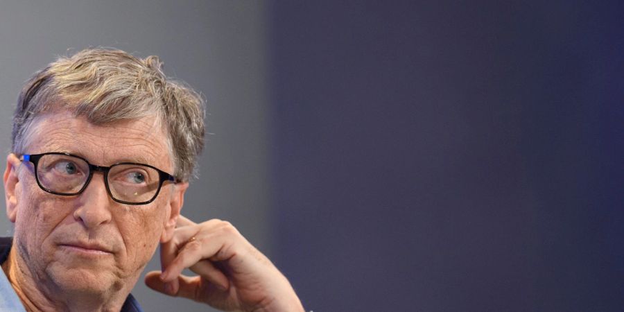 Bill Gates bei der jährlichen Tagung des Weltwirtschaftsforums (WEF) in Davos. Der Microsoft-Gründer hat sich mit dem Coronavirus infiziert.