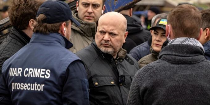 IStGH-Chefankläger Khan in der Ukraine IStGH-Chefankläger Khan in der Ukraine