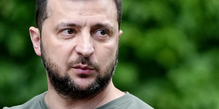 Begrüsst den Ausschluss russischer und belarussischer Sportler aus vielen Turnieren: Wolodymyr Selenskyj, Präsident der Ukraine.