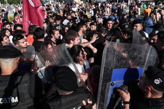 Am neunten Jahrestag der Gezi-Proteste kam es in Istanbul wieder zu Protesten. Gezi-Protest