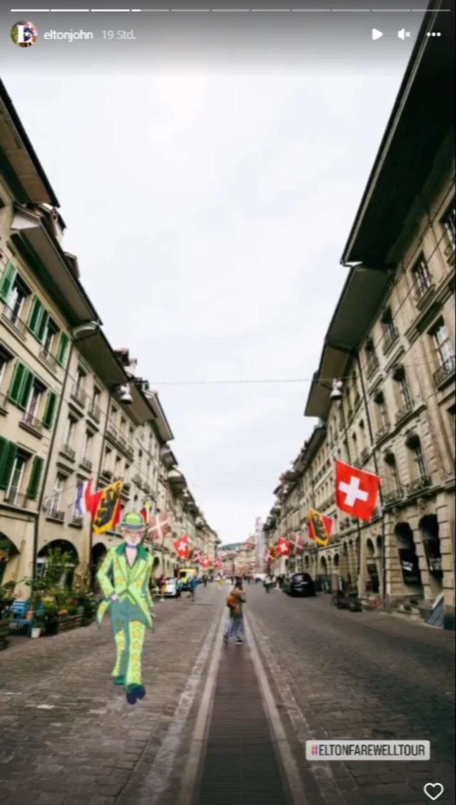 Und auch die Berner Altstadt darf beim Rundgang natürlich nicht fehlen.