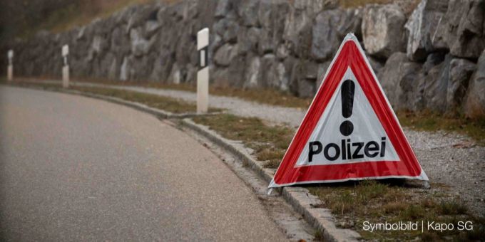 Zwei Selbstunfälle infolge Fahrunfähigkeit.