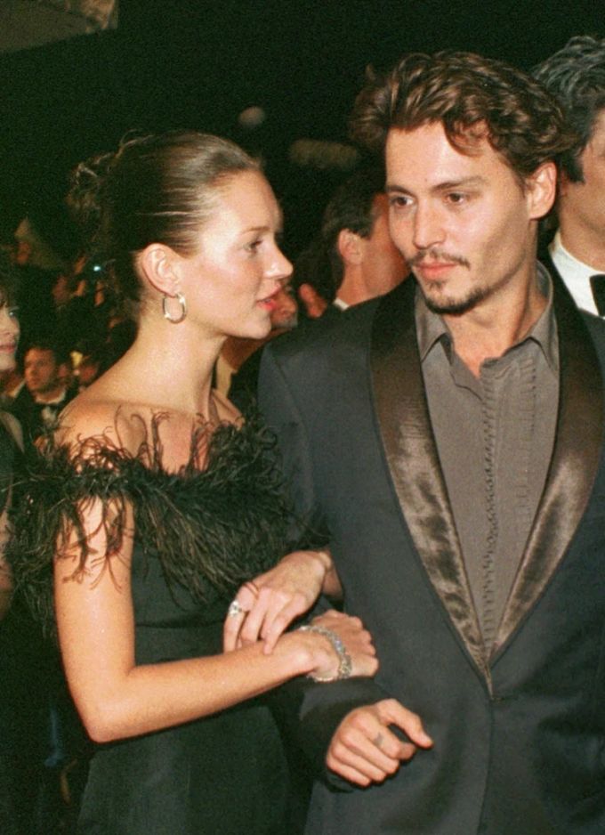 Johnny Depp und Kate Moss waren in den Neunzigern rund vier Jahre ein Paar. Johnny Depp Amber Heard