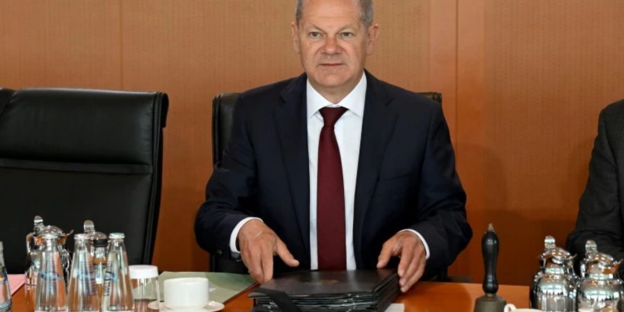 Bundeskanzler Olaf Scholz (SPD)