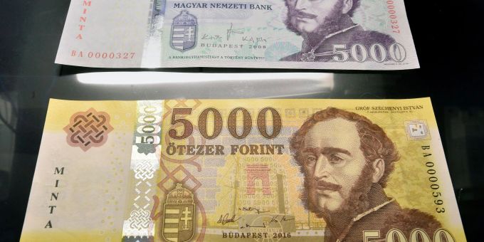 In Ungarn zahlt man in Forint. ungarn