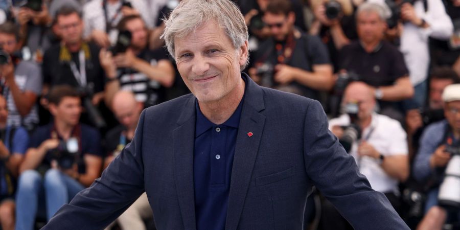 Schauspieler Viggo Mortensen in Cannes.