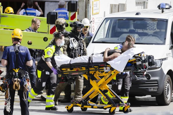Kran Mann Zürich Oerlikon