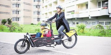 Die Cargovelos sind ein beliebtes Transportmittel in Basel