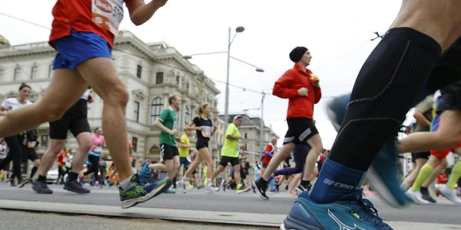 War möglicherweise im Visier einer IS-Terrorzelle in Österreich: der Vienna City Marathon vom vergangenen April. (Archivbild)