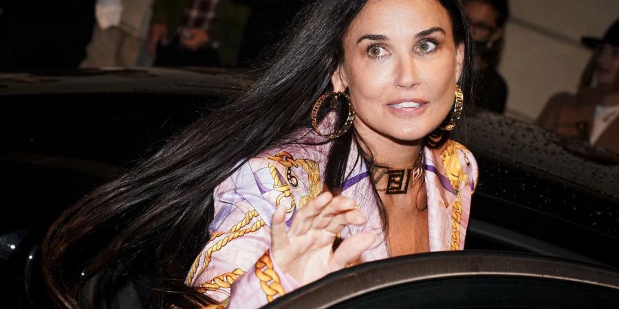 Schauspielerin Demi Moore ist verliebt.