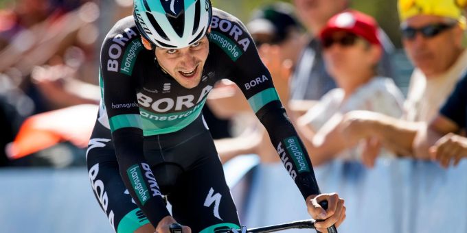 Emanuel Buchmann vom Team Bora-hansgrohe zeigte beim Giro d'Italia eine starke Leistung. Giro d?Italia
