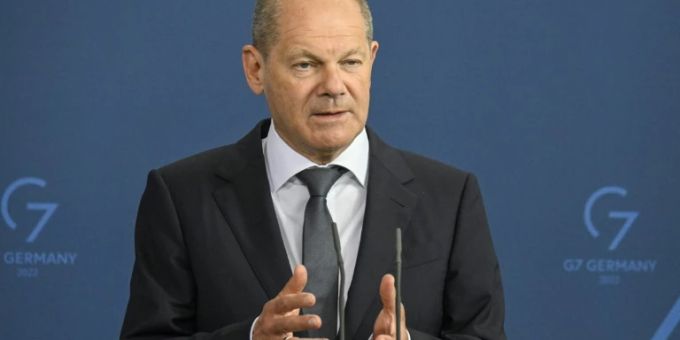 Bundeskanzler Olaf Scholz (SPD) Bundeskanzler Olaf Scholz (SPD)