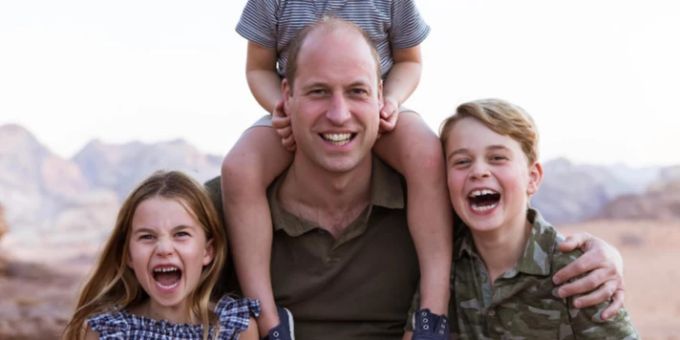 Happy Vatertag - Neuer Schnappschuss von Prinz William und den Kids