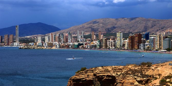 Banküberfall Benidorm Spanien Räuber