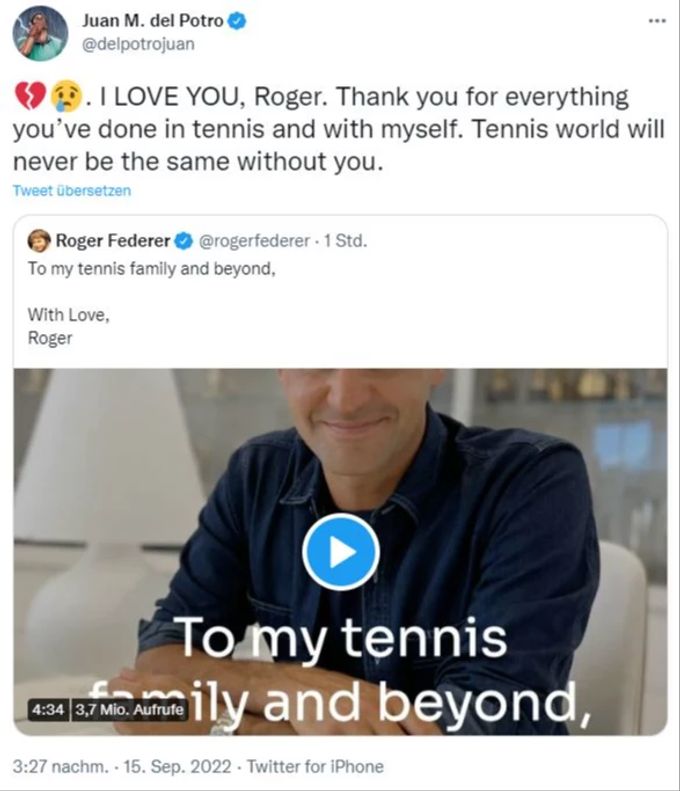 Roger Federer Del Potro