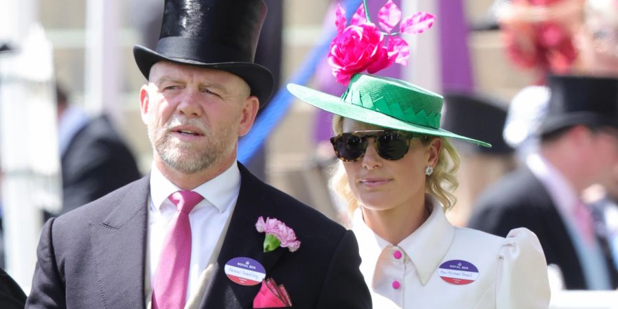 Mike Tindall und seine Gattin Zara Tindall. Die 42-Jährige ist die Enkelin von Queen Elizabeth II.