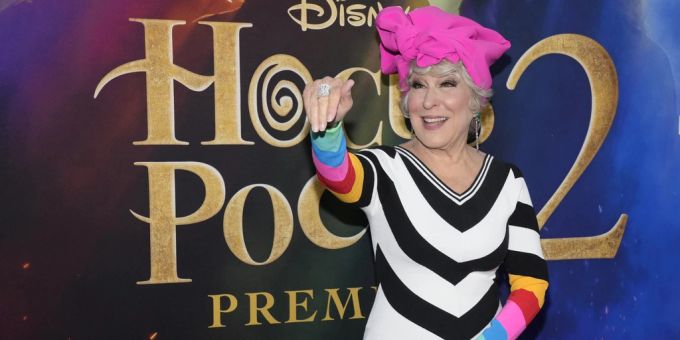 Bette Midler bei der Premiere von Hocus Pocus 2. bette midler