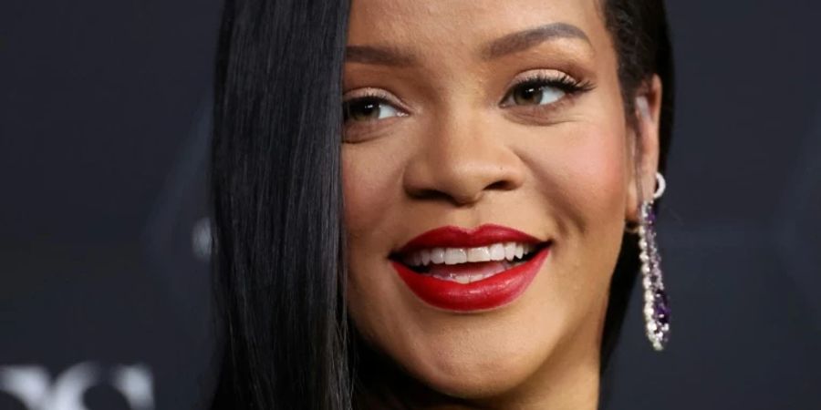 Rihanna im Februar 2022 in Los Angeles