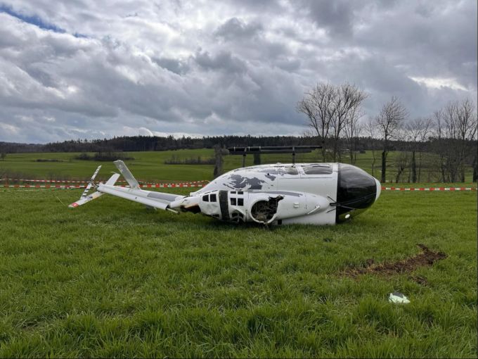 Helikopter Unfall