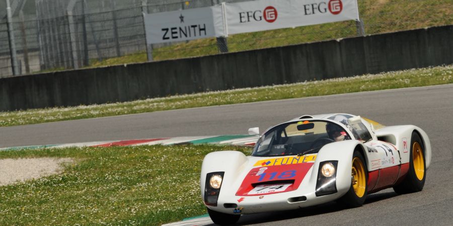 Porsche 906, Rennwagen, Rennstrecke