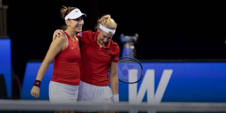 Perfekter Start für die Schweiz beim Billie Jean King Cup.