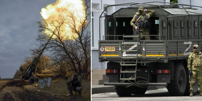Der russische Rückzug aus Cherson verläuft chaotisch, Russland droht, Tausende Soldaten zu verlieren. Ukraine Krieg