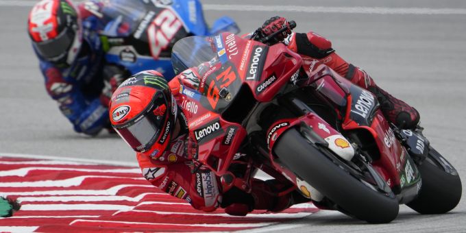 Francesco Bagnaia siegt in der MotoGP. MotoGP