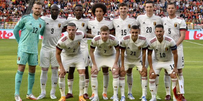 Belgien währen der Qualifikation zur WM 2022. WM 2022