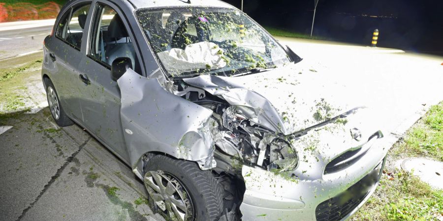 Römerswil: Eine Person bei Unfall verletzt