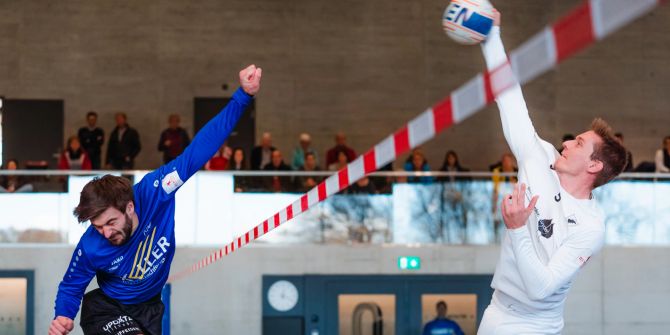 Die Oberentfelder Faustballer gewinnen