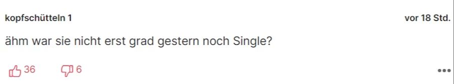Auch diesem User geht das Ganze wohl etwas zu schnell.