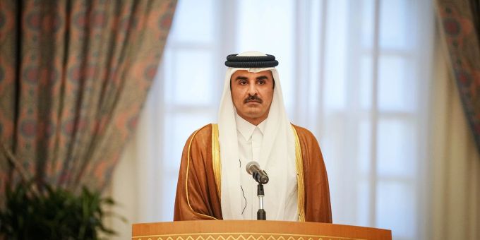 Katars Staatsoberhaupt: Tamim bin Hamad Al Thani. (Archivbild) katar