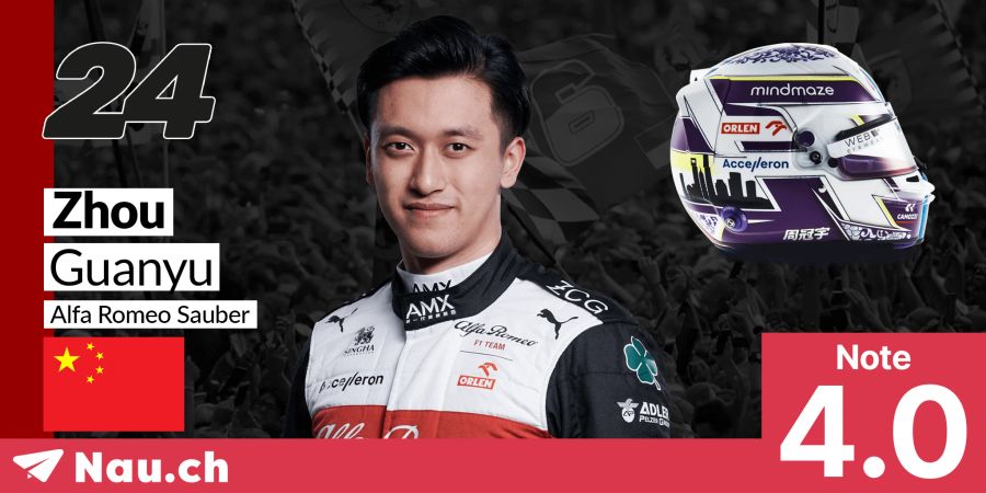 Zhou Guanyu Formel 1